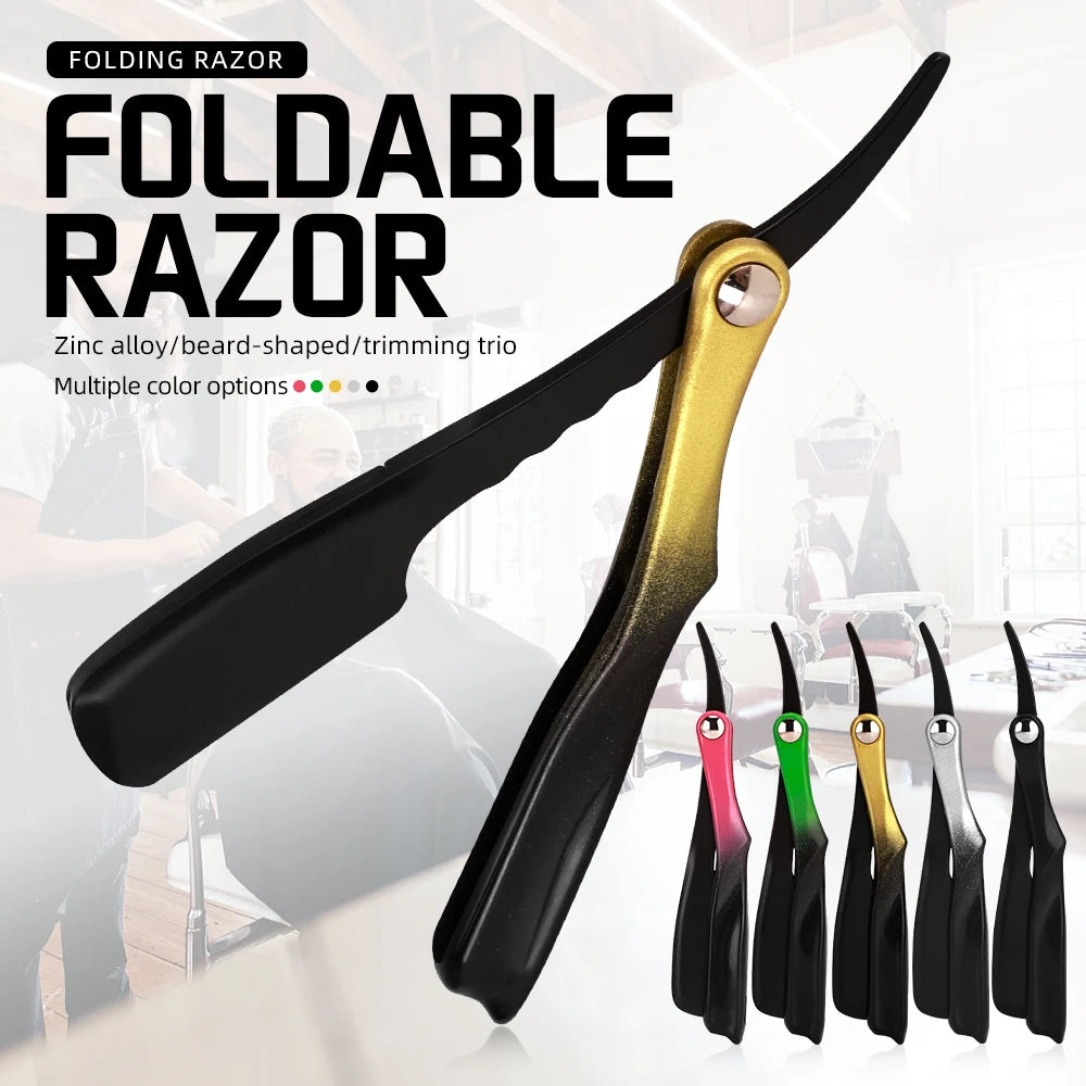 Traditional Men's Razor Manual Shaver Magnetic Head Beard Trimmer