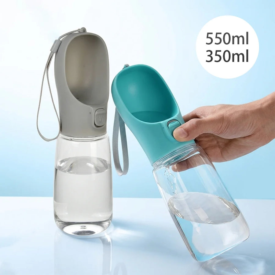 Portable Dog Water Bottle for Small Big Dogs Bowl Outdoor Walking Pet
