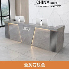 Hair Salon Cashier Reception Desk Counter Luxury Aesthetic Modern