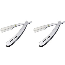 1/2/3Pcs Professional Manual Shaver Straight Edge Stainless Steel
