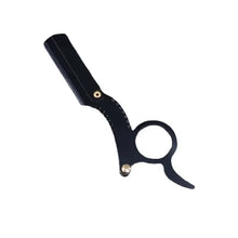 Stainless Steel Classic Shaving Razor for Thumb Double Edge Haircutting
