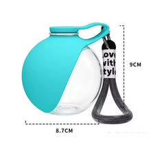 Portable Dog Water Bottle Travel Dispenser with Bowl No-Spill Puppy for