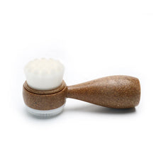 Coconut Shred Handle Facial Brush Double Sided Cleanser Blackhead
