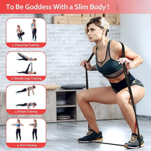 Elastic Fabric Long Resistance Bands Stretch for Exercise Set for