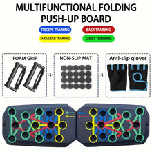 Push-up Board Set Portable Multifunctional Bar Foldable Fitness
