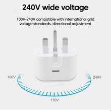 PD25W Type C Super Fast Charging Mobile Phone Foldable Charger For