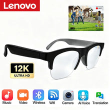 Lenovo AI Smart Glasses Voice Assistant Music Touch Control Bluetooth