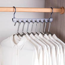 6/7/8 Holes Storage Rack for Clothes Hanger Organizer Foldable