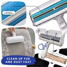 Pet Hair Remover Roller - Dog & Cat Fur with Self-Cleaning Base