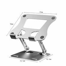Phone Tablet Stand Adjustable Aluminum Alloy Laptop up to 17" Portable