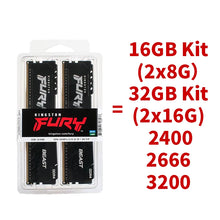 DDR4 Kingston BEAST RAM 3200MHz 2666MHz 3600 2400MHz 8GB 16GB 4GB