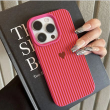 INS Cute Small Love Heart Pattern Fresh Phone Case For iPhone 18 17 16