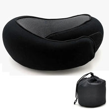 Portable Adjustable Travel Neck Pillow Memory Foam U-shaped Snail Style
