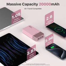 JUOVI Powerbank 20000mAh 45W Fast Charge Power Bank, Super Charging