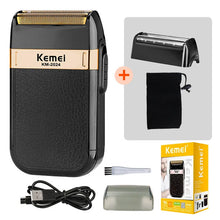 Kemei KM-2024 Electric Shaver for Men Twin Blade Reciprocating Cordless