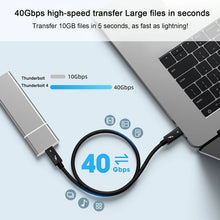 ASUS Thunderbolt 4 Coaxial Cable USB4 Type C to Type C 40Gbps 100W Fast