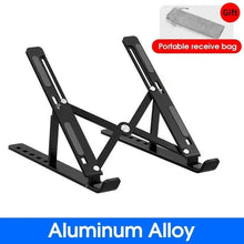 Foldable Laptop Stand Adjustable Portable Notebook Bracket Support Base