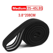Elastic Fabric Long Resistance Bands Stretch for Exercise Set for