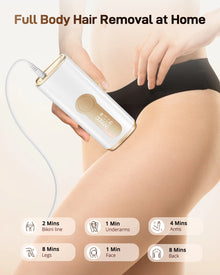 IPL Hair Removal Device Ice-Cooling 3 in 1 Painless 16J Photoepilator
