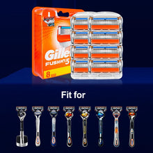Gillette Fusion 5 Men's Razor Blades Layers Safety Manual Shaving Head