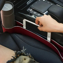 2pcs Car Seat Gap Filler Organizer- Upgrade Car Side Seat with Cup