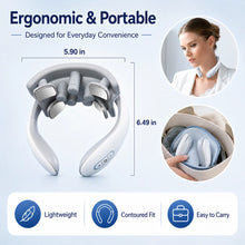 Smart Neck Massager for Adults, 5 Massage Modes, Ergonomic Portable