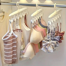 12-Hook Rotating Hanger - Space-Saving Closet Organizer for Ties