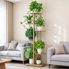 6 Tier 7 Potted Metal Plant Stand Corner Indoor & Outdoor Tiered Plants