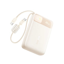 Baseus 45W Power Bank 10000mAh 20000mAh Built-In Dual USB-C Cable Fast