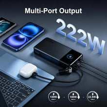 NOBIS 222W 25000mAh Super Fast Charging Power Bank with Smart Digital