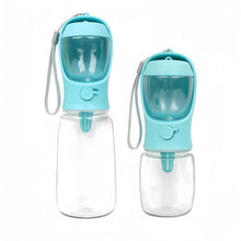 Portable Dog Cat Water Bottle with Storage Food and Container for Puppy