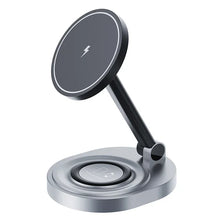 3 In 1 Magnetic Wireless Charger Stand Pad For Magsafe iPhone 16 15 14