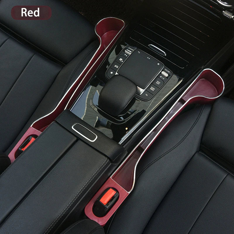 2pcs Car Seat Gap Filler Organizer- Upgrade Car Side Seat with Cup