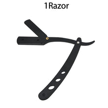 Manual Shaver for Men Barbershop Razor Stainless Steel Shank Is Easy To
