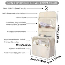 Travel Makeup Bag Waterproof Toiletries Organizer Women Neceser