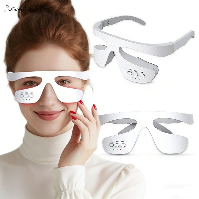 Smart Eye Massager 3D Red Light Fatigue Dark Circles Relaxing Under-Eye