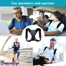 Adjustable Back Shoulder Posture Corrector Belt Clavicle Spine Support