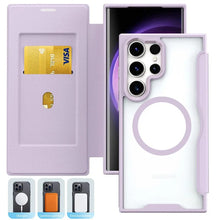 Magnetic Wallet with Card Holder Phone Case for Samsung Galaxy S24