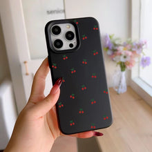 For iPhone 18 17 16 15 14 13 12 11 Pro Max Case Cute Cartoon Cherry