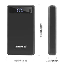 HAWEEL DIY 6 x 18650 Battery 24W Fast Charge Power Bank Box Case with