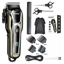 Kemei PG1990A Rechargeable Hair Clipper or Limit Combs Professional