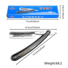 Professional Classic Steel Straight Edge Razor Precision Shaving Tool