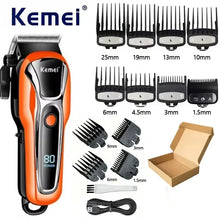 Kemei PG1990A Rechargeable Hair Clipper or Limit Combs Professional