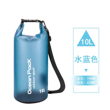 10L Waterproof Swimming Bag Dry Sack Storage Pack Outdoor Camping