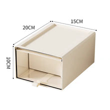 Storage Box with Drawers - Desktop Organizer, Display Case for