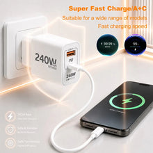 Lenovo 240W GaN PD USB C Charger Fast Charging For iPhone 17 16 15 14