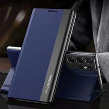 Luxury Leather Flip Case For Samsung Galaxy S26 S25 S24 S23 S22 S21 S20