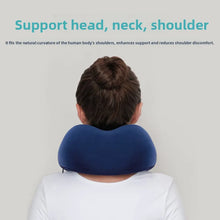 2026 U Shaped Memory Foam Neck Pillow Soft Travel Massage for Sleeping