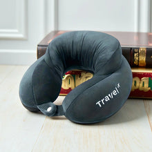 Memory Foam U Shaped Travel Pillow Neck Support Cervical for Airplane