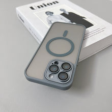 Magnetic Translucent Armor Shockproof Case For iPhone 17 16 15 14 13 12